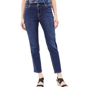 4/$20 Westport 1962 Straight Leg Jeans Size 8 Dark Wash Stretch Denim 30” inseam